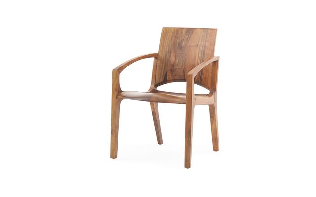 Evrin with Arms Walnut