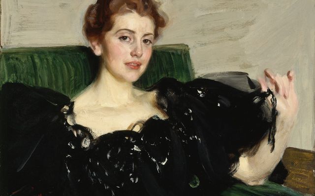 Green Chair Lady