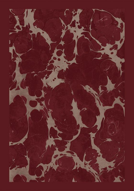 Kzy 081 (Burgundy Marbling V2)