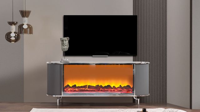 Lotus Tüm Şömineli