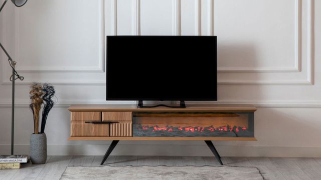 Yosun Ceviz Şömineli