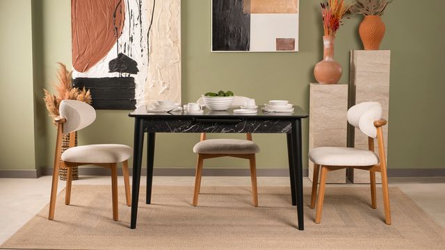 Erim Siyah Mermer Desen