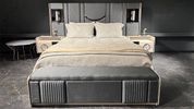 Bedstead (with Box-Based Headboard)