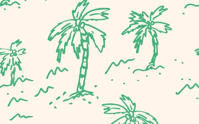 Hand Drawn Palms